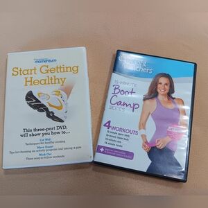 Weight Watchers DVD'S EUC